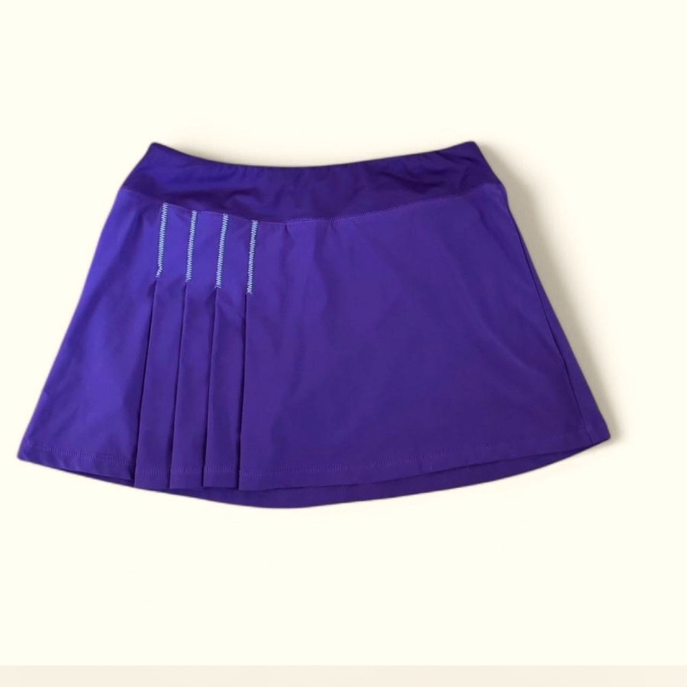Athleta Purple Pleated Active Skort - Size Small